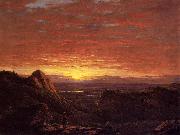 Morning, Looking East over the Hudson Valley from the Catskill Mountains, Frederic Edwin Church